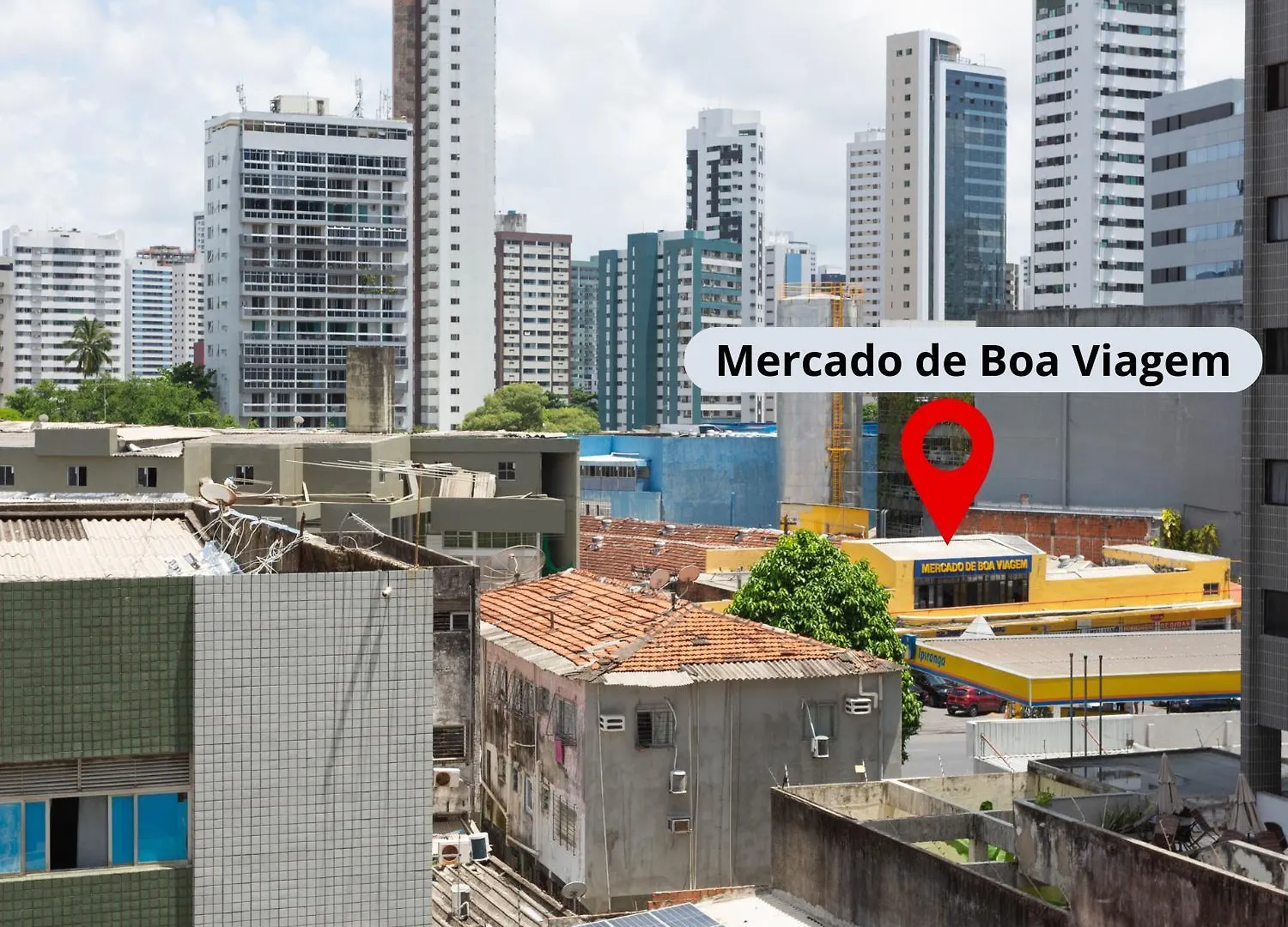 Reformado 3 Quartos Com Vista Ao Mar, Rede E Estacionamento Recife Apartment